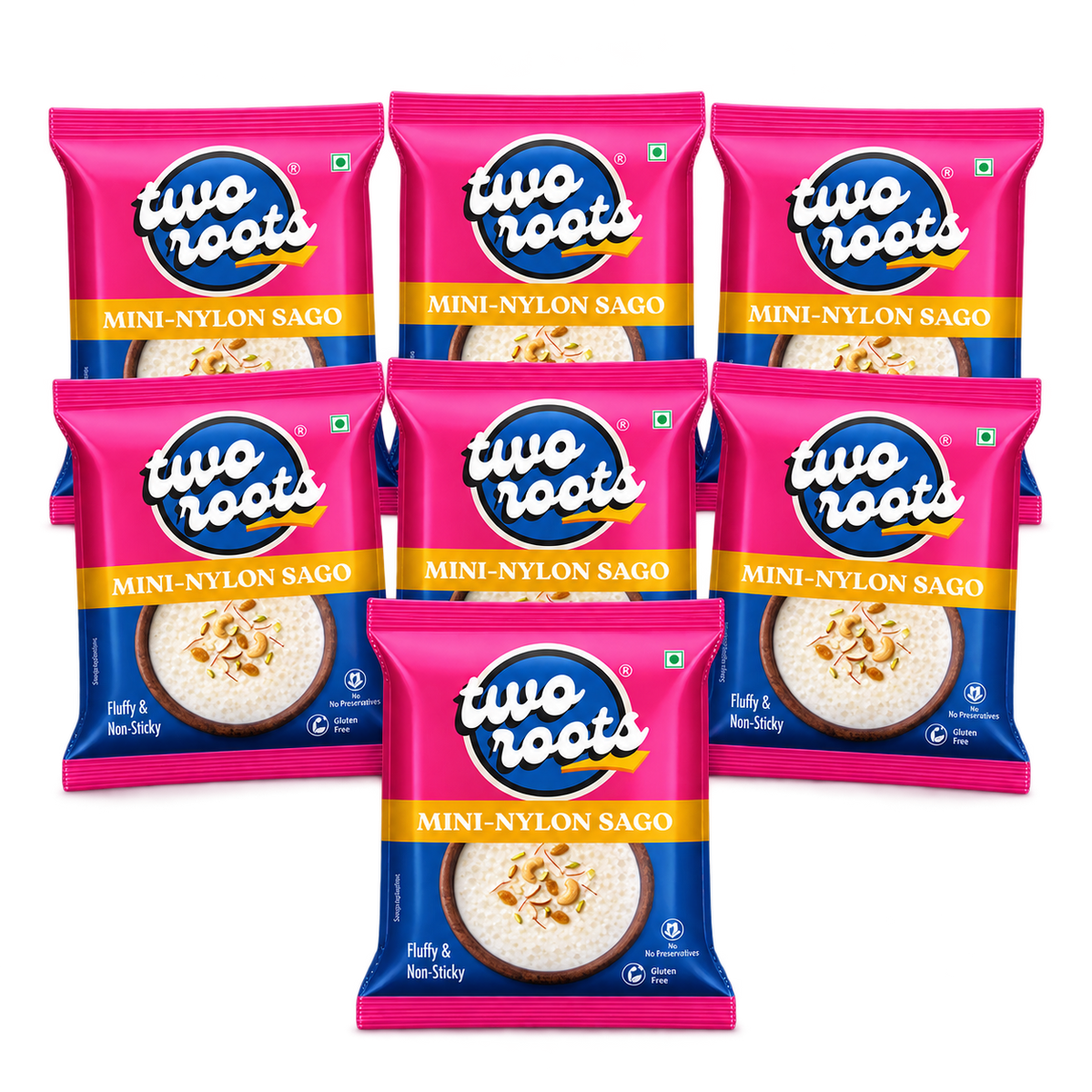 Mini Nylon Sabudana Pack of 7 (500g x 7 Packs)