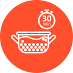 SOAK FOR 30 MINS